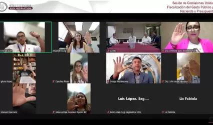 Sesionan Comisiones Unidas de Fiscalizaci�n del Gasto P�blico y Hacienda y Presu
