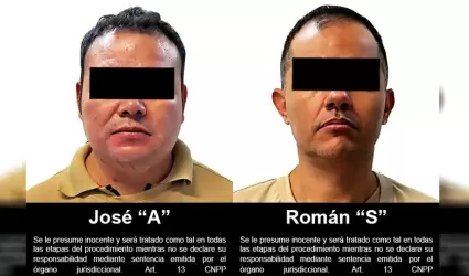 FGR entrega en extradici�n a los EUA a dos personas por delitos sexuales