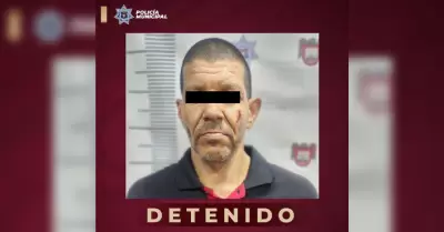 Captura a sujeto tras asalto con violencia