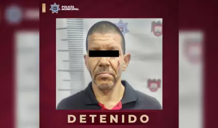 Captura a sujeto tras asalto con violencia