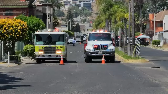 Explosin de drenaje en colonia Hipdromo