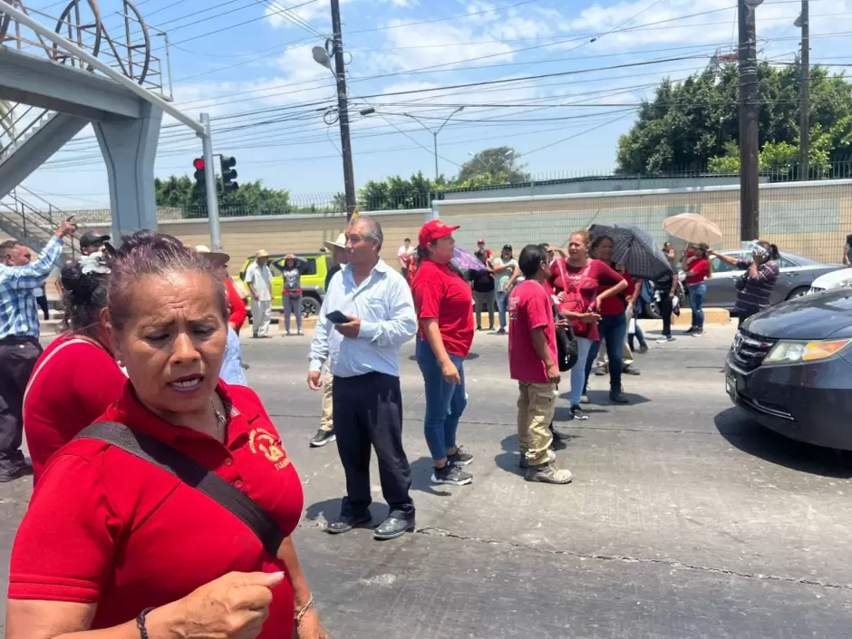 Integrantes del Movimiento Antorchista