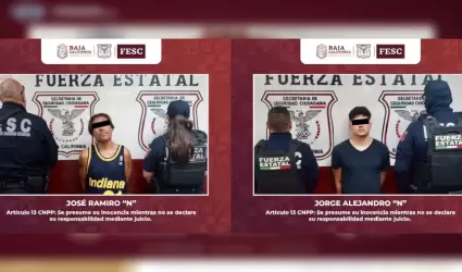 Escuadr�n violeta detiene a dos personas por violencia familiar