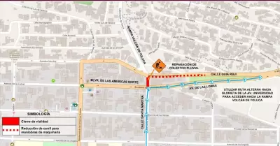 Habr cierre de vialidad por reparacin de colector pluvial en calle Santa Marth