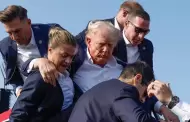 VIDEO Momento en el que bala alcanza la oreja de Donald Trump