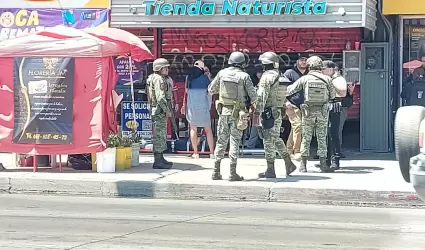 Se registra balacera en el Centro de Tijuana