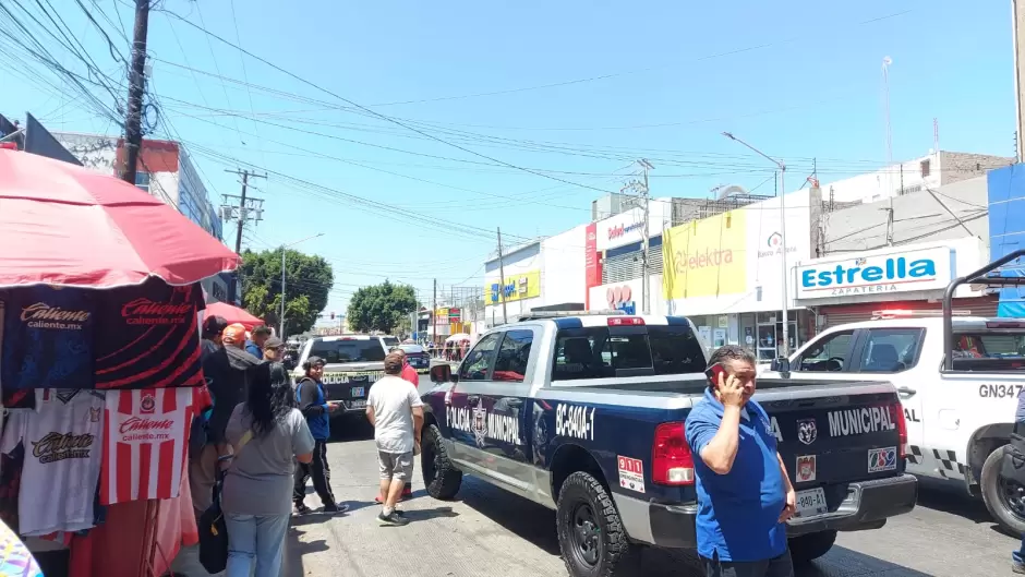 Se registra balacera en el Centro de Tijuana