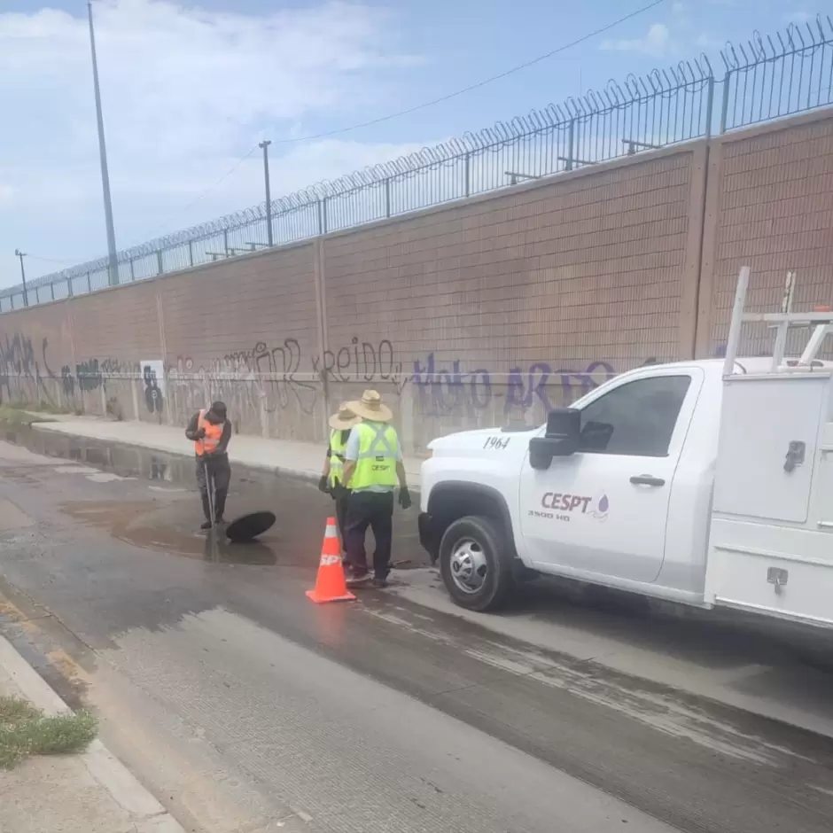 Mantenimiento correctivo a redes sanitarias de Tijuana