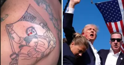 Trump tatuaje