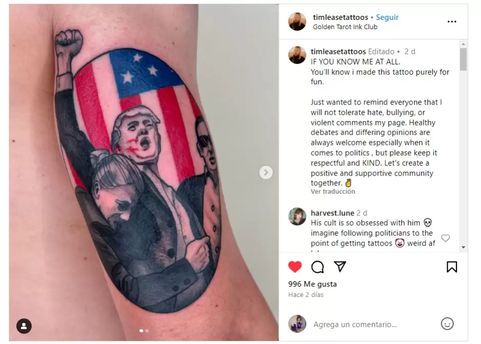 Tatuaje Trump