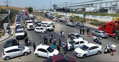 Manifestacin de conductores de plataforma