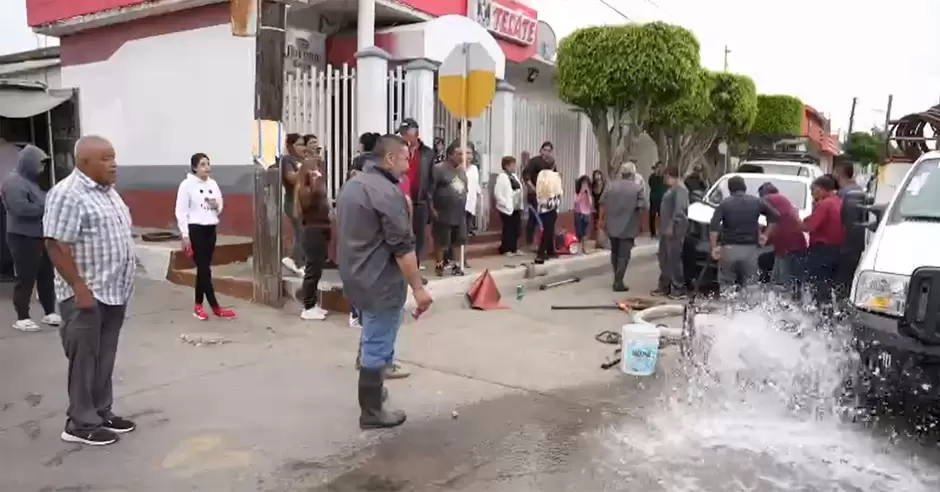 Falta de agua en la colonia Lzaro Crdenas