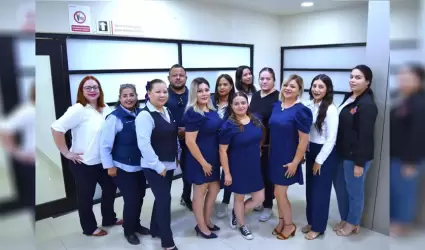 Reconoce Hospital Materno Infantil de Mexicali al personal administrativo