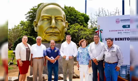 Recuerda Gobierno de Ensenada legado de Benito Jurez