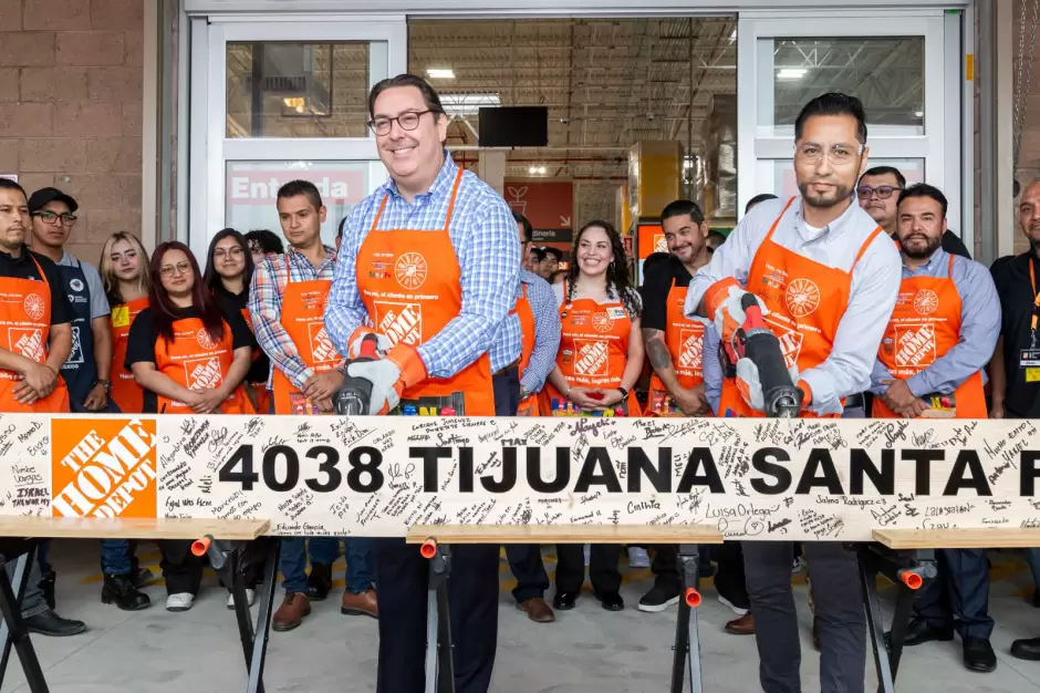 The Home Depot duplica su inversin histrica en Tijuana con la apertura de su nueva tienda