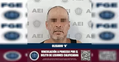 FGE vincula a proceso a un hombre acusado de lesiones