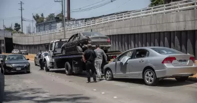 Accidente vehicular en Nodo Express