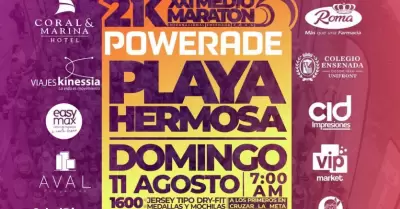 Medio Maratn Internacional Powerade Ensenada