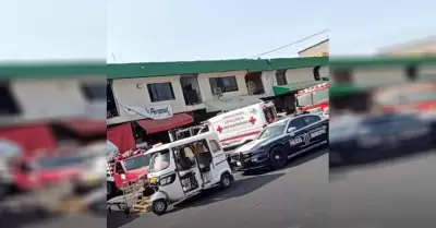 Hombre fallece tras caer de elevador en Central de Abastos de colonia Yamille