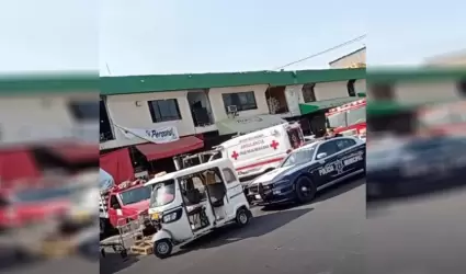 Hombre fallece tras caer de elevador en Central de Abastos de colonia Yamille