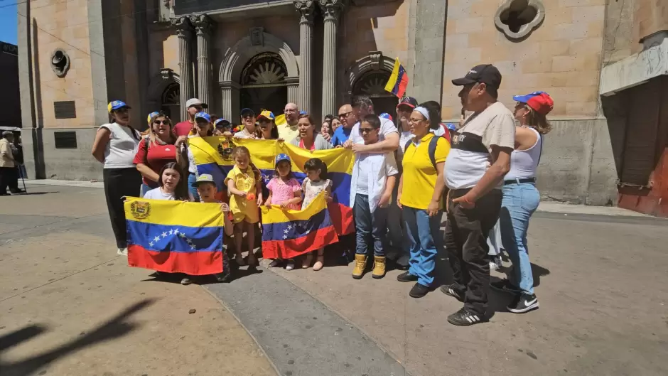 Comunidad venezolana en Tijuana pide respeto al resultado electoral en su pas