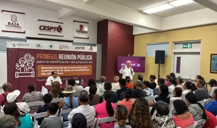 Realiza CESPT primera reunin pblica para presentar propuesta del proyecto "Com