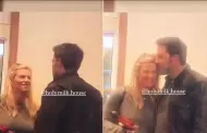 Filtran video de Ben Affleck saliendo con una exnovia