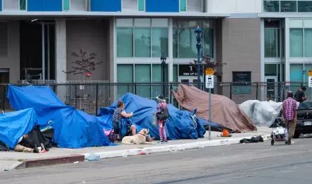 Campamentos de personas sin hogar