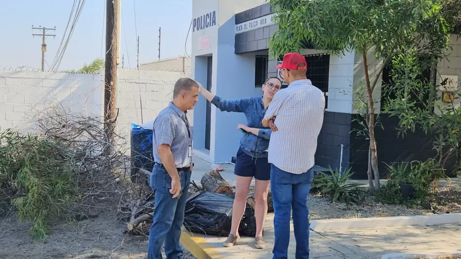 Vecinos de la colonia Jurez se oponen a la instalacin de estacin de Bomberos