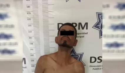 DSPM asegura a sujeto por allanamiento de morada