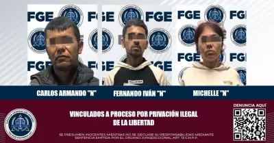 La FGE logra vinculacin a proceso de tres imputados por privacin ilegal de la 