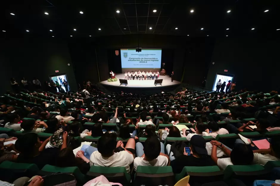 Estudiantes de nuevo ingreso en el Campus Tijuana