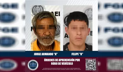 Por el delito de robo equiparado de vehculo, cumplimentan agentes de la FGE ord