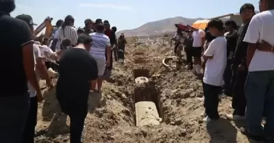 Fueron sepultados hermanos ahogados en represa del rancho Herradura