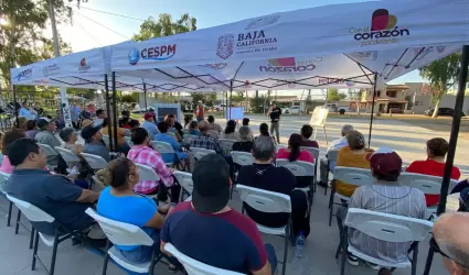 Obra de alcantarillado pluvial en colonia de Mexicali