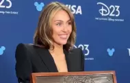 Miley Cyrus recibe el premio de Leyenda Disney