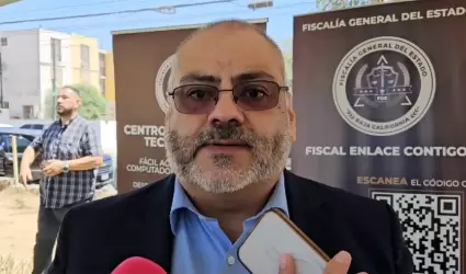 Fiscal Especializado en Desaparicin de Personas de la FGE BC, Alejandro Lpez R