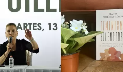 Beatriz Gutirrez Mller present su libro "Feminismo silencioso" en el Zcalo d