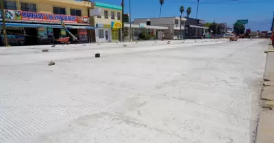 Inversin en obra calle Sexta de Ensenada