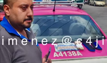 Chofer de taxi