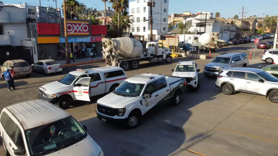 Colapsa techo de caf en Playas de Tijuana