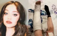 Karol Sevilla sufre fuerte accidente