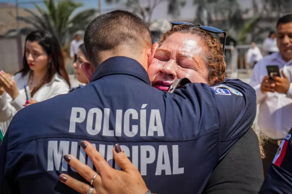 58 nuevos elementos fortalecen las filas de la polica de Tijuana