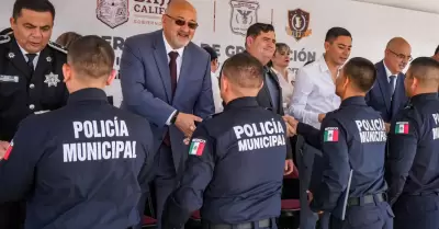 58 nuevos elementos fortalecen las filas de la polica de Tijuana