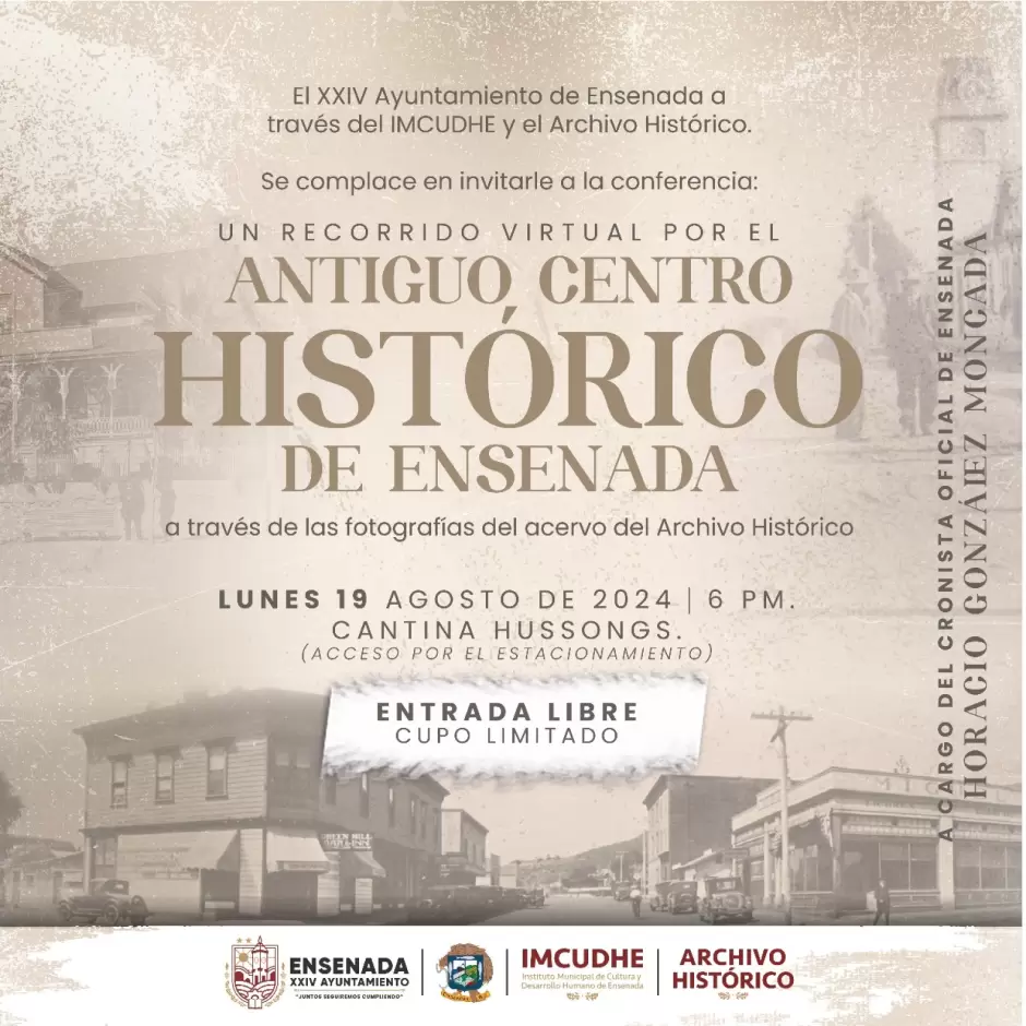 Recorrido virtual por el antiguo centro histrico de Ensenada