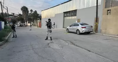 Aseguramiento de drogas y arma en operativo conjunto en Tijuana