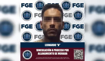 Vinculacin a proceso para imputado por allanamiento de morada