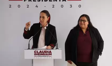 Claudia Sheinbaum presenta a Citlalli Hernndez como prxima secretaria de Mujer