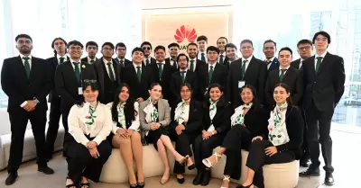 Estudiante y egresados de ingeniera en CETYS participan en programa de Huawei S