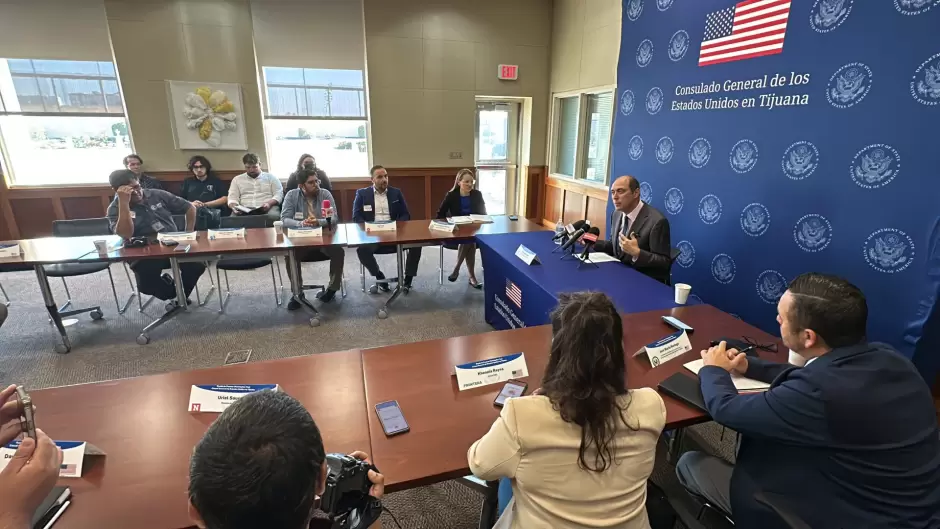 Christopher Teal, Cnsul General de Estados Unidos en Tijuana